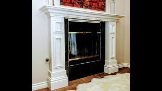 HOW TO BUILD A CUSTOM FIREPLACE MANTEL [upl. by Patnode]