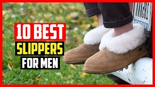 ✅Top 10 Best slippers for men in 2024 [upl. by Ahsienar]