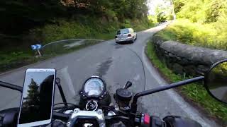 T22 de Suiza a Baden Baden en Triumph Street Twin 900 [upl. by Oterol778]