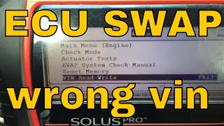 How to program VIN after ECU swap [upl. by Adnilrev]