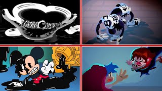 ORIGIN of MICKEY MOUSEAVI Cartoon Animation   Friday Night Funkin Best Animations 72 [upl. by Comras]