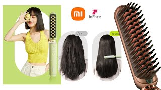 Расческа  стайлер Xiaomi inFace ION Hairbrush 2 [upl. by Atirahc]