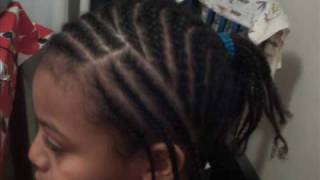 Corn Row and Braids  3 new styles for children [upl. by Adnicul]