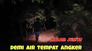 Sepulang dari yasinan langsung ke kebun hutan di atas rumah untuk siram quot tanaman [upl. by Body]