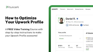 How to Optimize your Upwork Profile [upl. by Rotman]