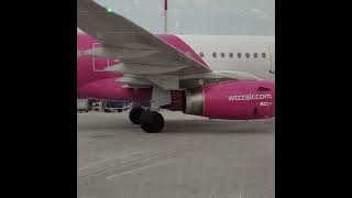 Wizz air at the airportshors [upl. by Ermentrude]