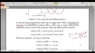 sinusoids amp phasors 4 [upl. by Vorster577]