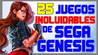 25 JUEGOS DE SEGA GENESIS QUE FUERON INOLVIDABLES  Mi Historia con la Morocha de 16BITS [upl. by Ymled]