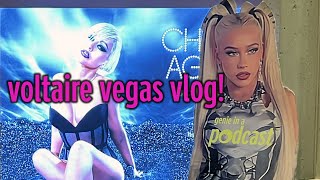 VOLTAIRE VEGAS VLOG Christina Aguilera Finale Concert [upl. by Donnie177]