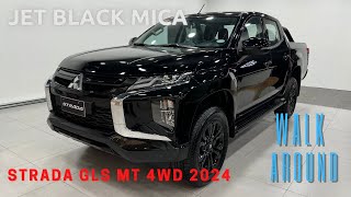 2024 Mitsubishi Strada GLS MT 4X4 Jet Black Mica [upl. by Nonek]