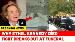 Why Ethel Kennedy Died  Fights Break Out at Funeral [upl. by Ekyt]