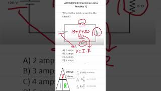 ASVABPiCAT Electronics Information Practice Test Question Ohms Law acetheasvab with grammarhero [upl. by Rehportsirhc]