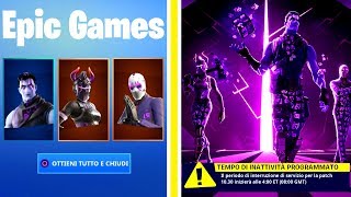 PACCHETTO RIFLESSI OSCURI SU FORTNITE OGGI AGGIORNAMENTO 1030 [upl. by Spalla97]