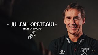 Julen Lopeteguis First 24 Hours At West Ham  Exclusive Behind The Scenes Access [upl. by Kassi]