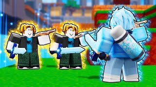 New Arena Duels Mode Solo Gameplay  Roblox Bedwars No Commentary [upl. by Ennagrom742]