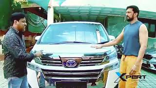 Kiccha Sudeep’s Toyota Vellfire matte PPF and personalisation by XPERT CAR CARE [upl. by Frida]