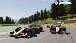 Champion Elect  Spa F2 Feature Race  Career Mode  F1 23 S1E22 [upl. by Artemus]