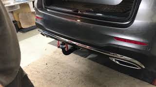 Mercedes Glc Detachable Tow Bar [upl. by Honig]