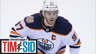 Two Game Suspension Appropriate For Connor McDavid’s Hit On Nick Leddy  Tim and Sid [upl. by Blunk]