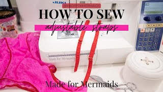 How to create adjustable bra straps [upl. by Riaj544]