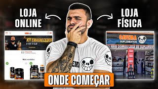 ONDE COMEÇAR  Diferença entre LOJA FÍSICA e ONLINE [upl. by Enrique829]