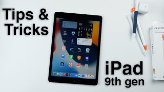 How to use iPad 9th Gen  TipsTricks [upl. by Eetsim884]