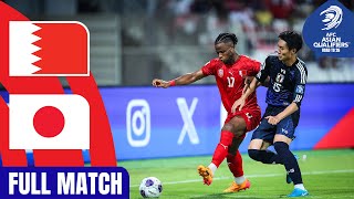 Full Match  AFC Asian Qualifiers™️ Road To 26  Group C  Bahrain vs Japan [upl. by Einreb]