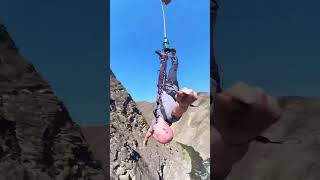 Nevis Bungy NZ 134m insta360 shorts [upl. by Mable]