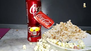 How to cook popcorn with Coca Cola and edible oil only [upl. by Tichon905]