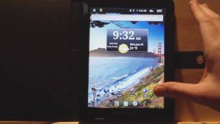 Next3 Tablet Review  NextBook 84quot Android 21 eReader [upl. by Neall563]