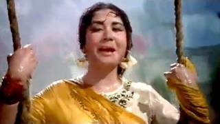 Pad Gaye Jhule  Lata Mangeshkar Asha Bhosle Bahu Begum Song [upl. by Melville]