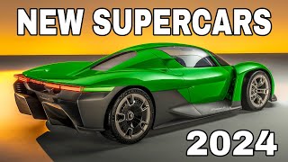 NEW Supercars in 2024 You Cannot Miss Unprecedented Speed Acceleration and Agility [upl. by Jeanne499]