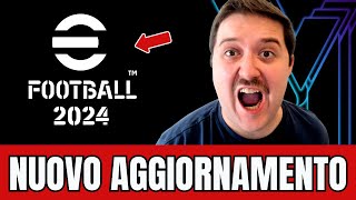 eFOOTBALL 2024  IL NUOVO AGGIORNAMENTO PORTERÀ IL CROSSPLAY E LA NUOVA MODALITÀ OFFLINE MYLEAGUE [upl. by Ilrac355]