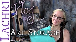 Storing your artwork safely w Lachri [upl. by Atneciv598]