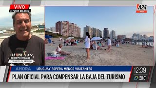 Uruguay plan oficial para compensar la baja del turismo [upl. by Aramen]