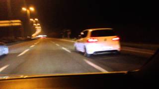 Civic type R EP3 vs Golf VI GTI DSG [upl. by Laureen]