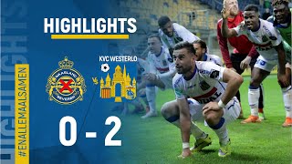 Waasland Beveren  KVC Westerlo 02 Highlights [upl. by Eilema]