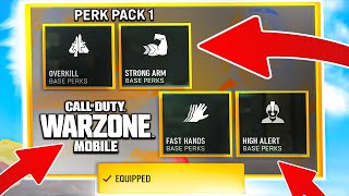 BEST PERKS FOR WARZONE MOBILE BATTLE ROYALE [upl. by Sundstrom167]