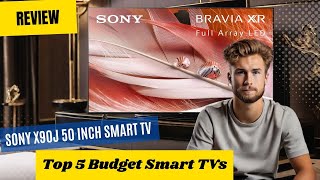 Review Sony X90J 50 Inch Smart TV  Best Budget Smart TV On Amazon 2024 [upl. by Alyal]