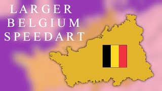 Greater Belgium map speedart [upl. by Fagan]