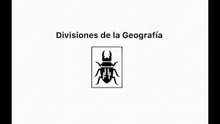 Divisiones de la geografia [upl. by Landahl]