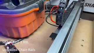 Shapeoko 3 XXL Chain Rail Upgrade  Fun with Screws [upl. by Adnama]