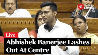 TMC MP Abhishek Banerjee Lashes Out At Centre On Union Budget 202425 [upl. by Annadiana803]