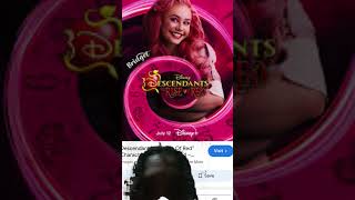 disney disneychannel descendants tiktok [upl. by Adner611]