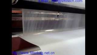 PTFE membrane laminated machine [upl. by Carnahan]