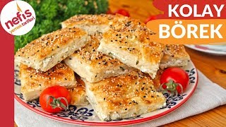 10 DAKİKADA En Kolay ve En Hızlı Börek Tarifi [upl. by Mohammad]