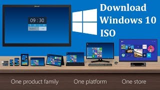 How to Download Windows 10 ISO  Downloader 2017 [upl. by Gibson389]