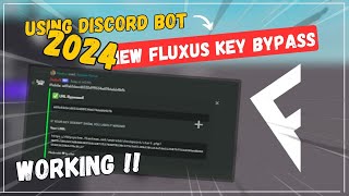 New Fluxus Key Bypass  How To Bypass Fluxuss Keyy Under 1 Minutee [upl. by Nroht96]