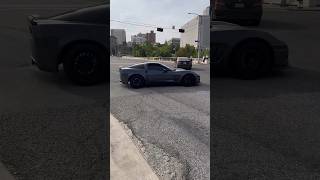 Crazy Corvette Straight Piped Exhaust [upl. by Hamel]