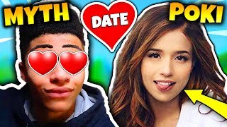 MYTH amp POKIMANE DATING CONFIRMED BY TSM MYTH  Fortnite Daily Funny Moments Ep24 April Fools [upl. by Ueihtam]